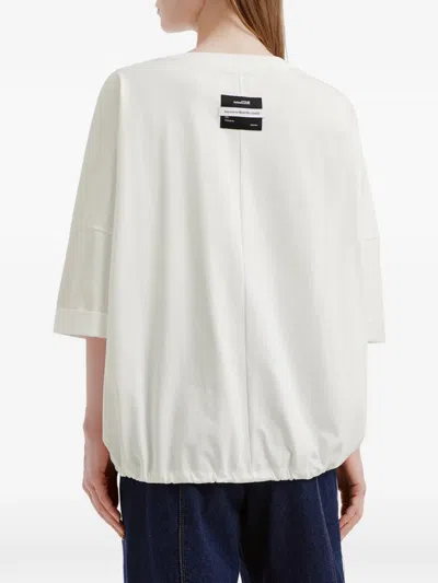 Izzue Drawstring-detail T-shirt In Black