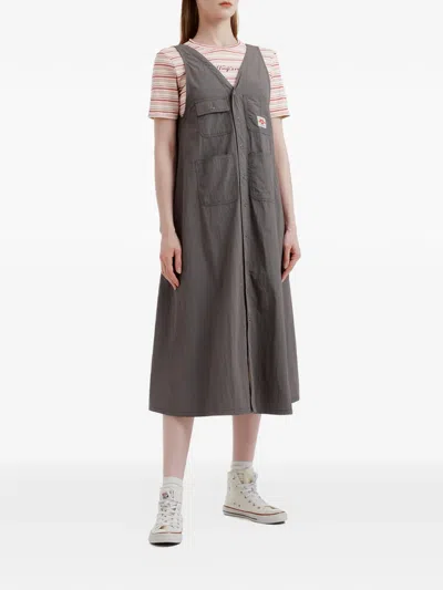 Fingercroxx Striped-pattern T-shirt In Pink