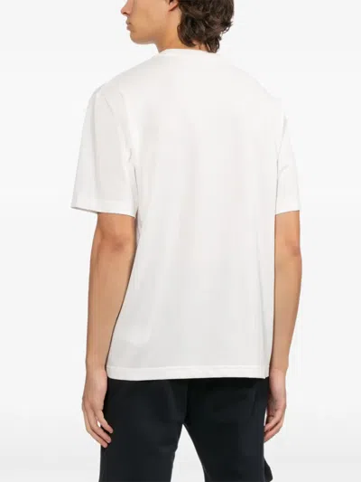 Fred Perry Logo-print T-shirt In White