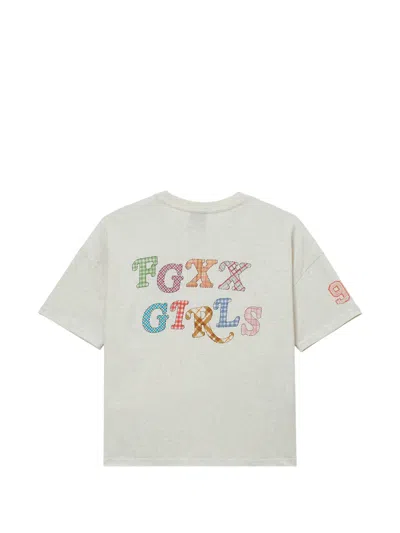 Fingercroxx Printed T-shirt In Neutral
