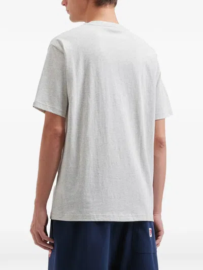 Fingercroxx Patch-appliqué T-shirt In Gray