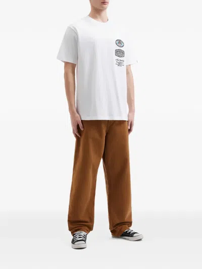 Fingercroxx Patch-appliqué T-shirt In White