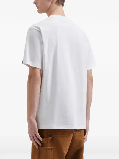 Fingercroxx Patch-appliqué T-shirt In White