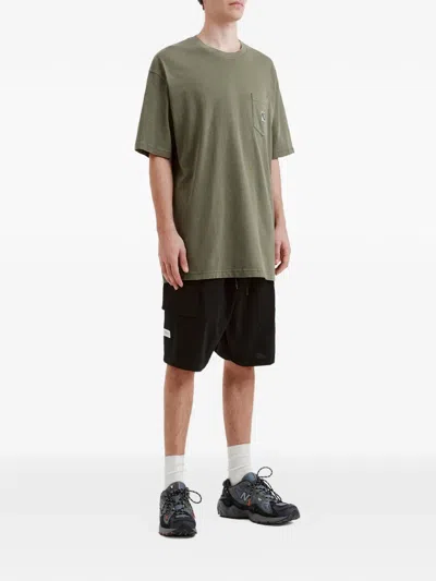 Fingercroxx Drawstring Shorts In Black