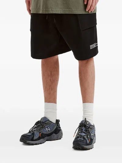 Fingercroxx Drawstring Shorts In Black