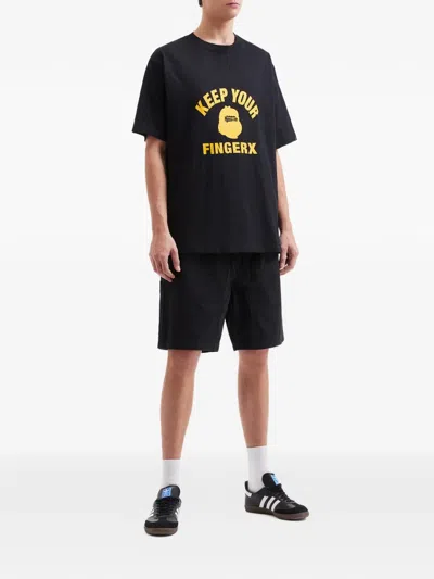 Fingercroxx Multi-pocket Shorts In Blue