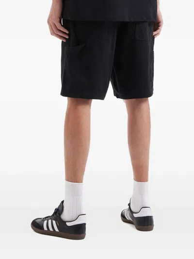 Fingercroxx Multi-pocket Shorts In Blue