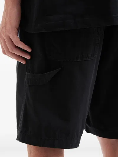 Fingercroxx Multi-pocket Shorts In Blue