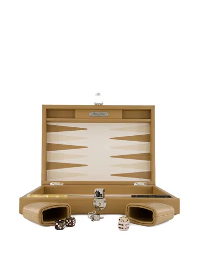 Hector Saxe Board Game Backgammon Baptiste Medium Leather In Multi