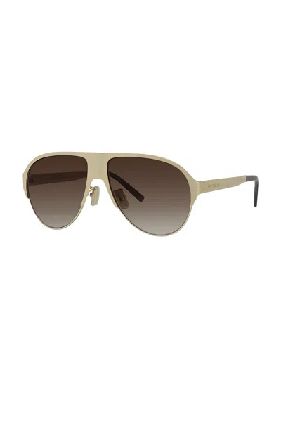 Givenchy 57mm Gradient Pilot Sunglasses In Red