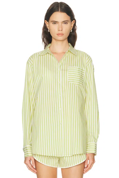 Solid & Striped The Avril Button Down Shirt In Multi