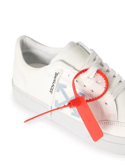 Off-white Vulcanized Low Sneakers In Multi