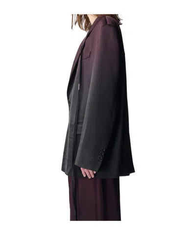Ann Demeulemeester Ignaas Suit Coat In Pattern