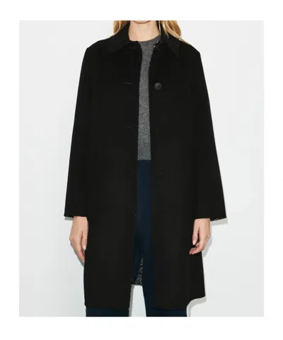 Tory Burch Reversible Buttoned Coat In Metallic