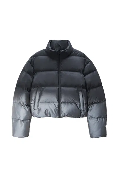Alexander Wang Reflective Gradient Puffer In Blue