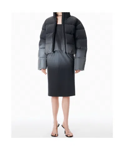 Alexander Wang Reflective Gradient Puffer In Blue