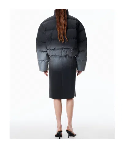 Alexander Wang Reflective Gradient Puffer In Blue