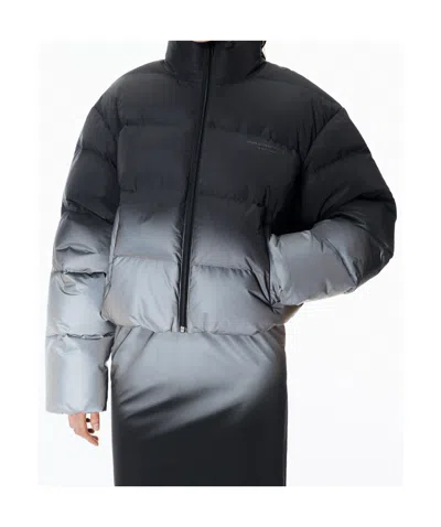 Alexander Wang Reflective Gradient Puffer In Blue