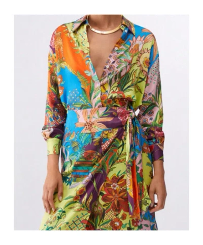 Liu •jo Buttoned Printed Shirt In Multi