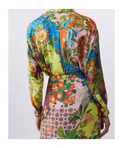 Liu •jo Buttoned Printed Shirt In Multi