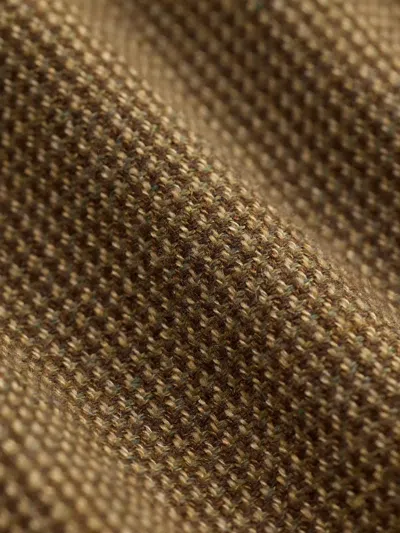 Rrl Check-pattern Trousers In Brown