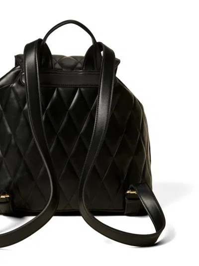 Twinset Quilted Backpack In Black