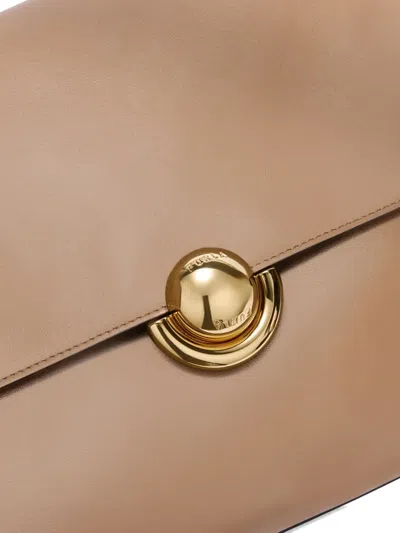 Furla Medium Domus Leather Shoulder-bag In Brown