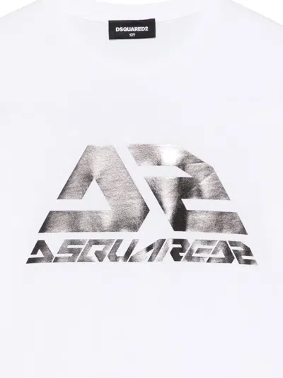 Dsquared2 Logo T-shirt In Multi