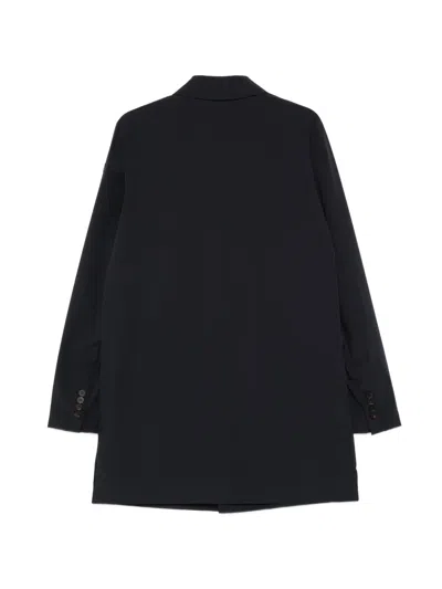 Rrd Montecristo Buttoned Coat In Black