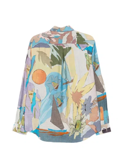 Paul Smith Printed Shirt In Multi
