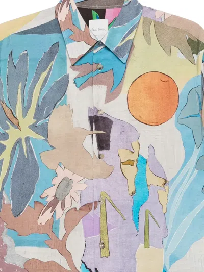 Paul Smith Printed Shirt In Multi