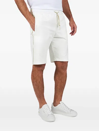 Paul & Shark Drawstring Shorts In White