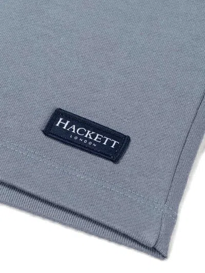 Hackett Logo Patch Shorts In Blue