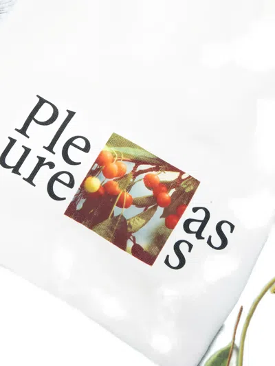 Pleasures Connection Graphic T-shirt In White