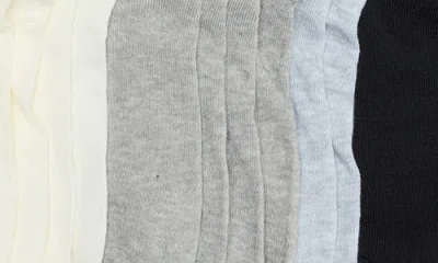 Steve Madden 8-pack Solid Low Cut Socks In Multi