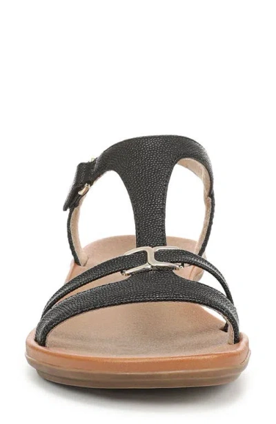 Naturalizer Wide Width Sofia Sandal In Black