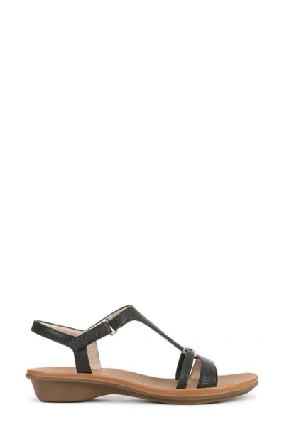 Naturalizer Wide Width Sofia Sandal In Black