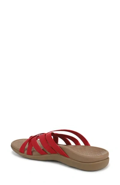 Vionic Tia Sandal In Red