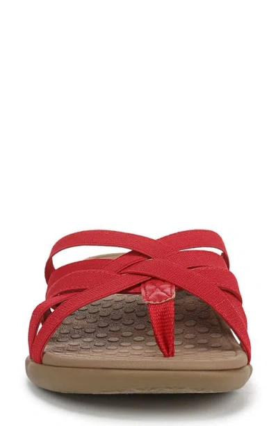 Vionic Tia Sandal In Red