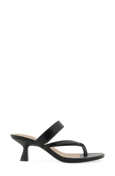 Esprit Elian Toe Loop Sandal In Black