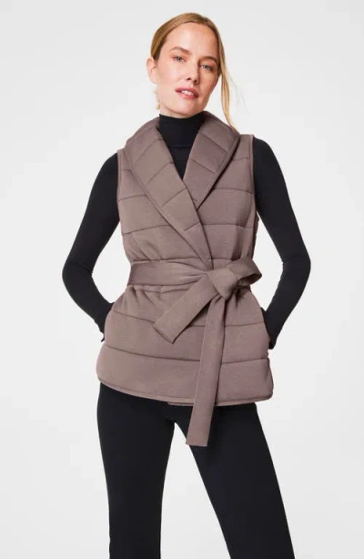 Spanx ® Puffssentials Vest In Brown