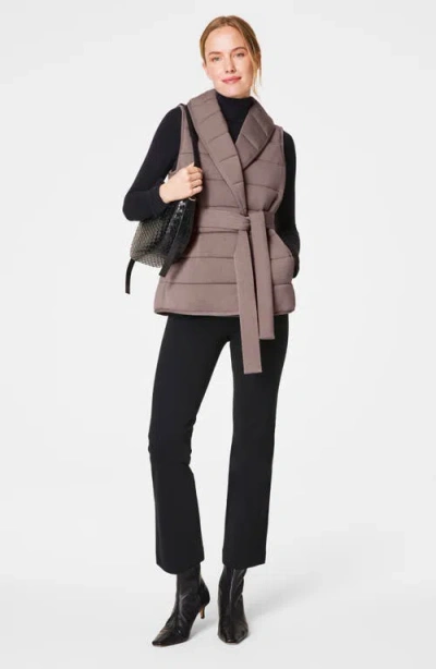 Spanx ® Puffssentials Vest In Brown