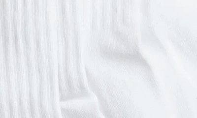Hue Air Cushion Assorted 3-pack Crew Socks In White