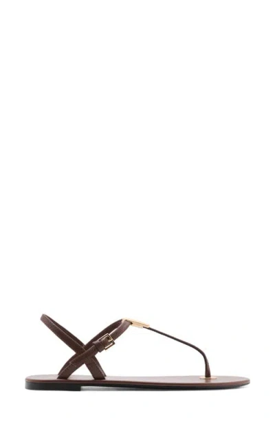 Mango Ankle Strap Sandal In Brown