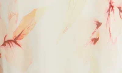 Open Edit Ruffle Chiffon Maxi Dress In Multi