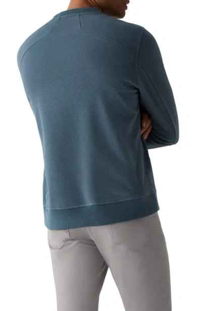 Greyson Troy Performance Sweatshirt In Blue