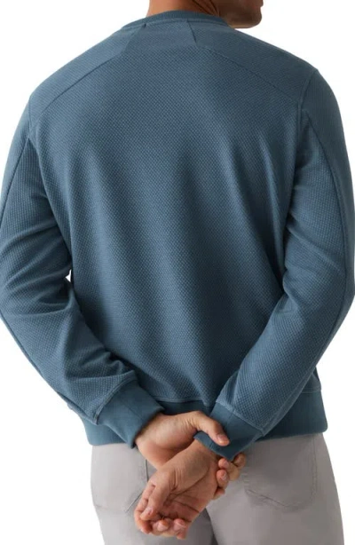 Greyson Troy Performance Sweatshirt In Blue