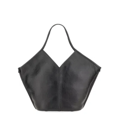 Hereu Women Borsa Calella Distressed In Black