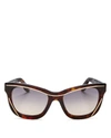 GIVENCHY Wire Square Sunglasses, 55mm,1852226TORTOISE/GOLD/BLUEGRADIENT