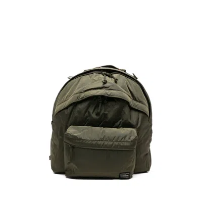 Porter Double Pack Daypack Large Backpack In Green